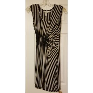 Max Studio Striped Dress Size Medium (M)